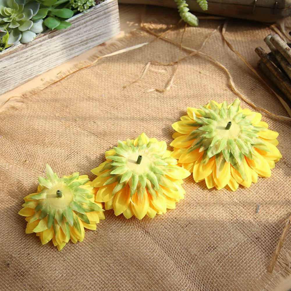 Decorations DIY Party Supplies Artificial Sunflower Artificial Flowers Home Decor Sunflower Head