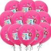 Gabby Dollhouse Balloons 12inch Gabbys Cat Birthday Decoration Latex Ballon Balloon Party Favors Round Ball DIY Decorations