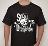 SOCIAL DISTORTION Cheers Drinking Skeleton Thrash Punk Rock Band T Shirt