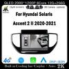 9 Lnch For Hyundai Solaris Accent 2 II 2020-2021 Car Radio Multimedia Video Player Navigation GPS 4G+WIFI Stereo Auto DSP Screen