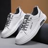 Original Men's Casual Sneakers White Shoes Round Toe Comfortable Trend Versatile Breathable Wear-resistant Walking 2025