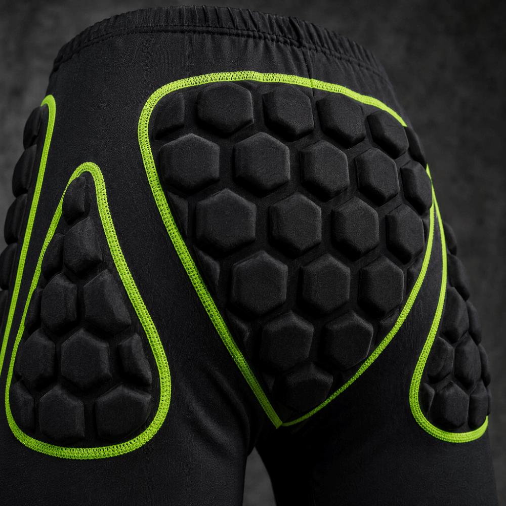 Honeycomb Padding Hip Protector Shorts Spandex Fabric Outdoor Padded Protective Shorts  Skiing