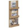 Magazine Rack Artisan Oak 43 x 11 x 102 cm Particleboard