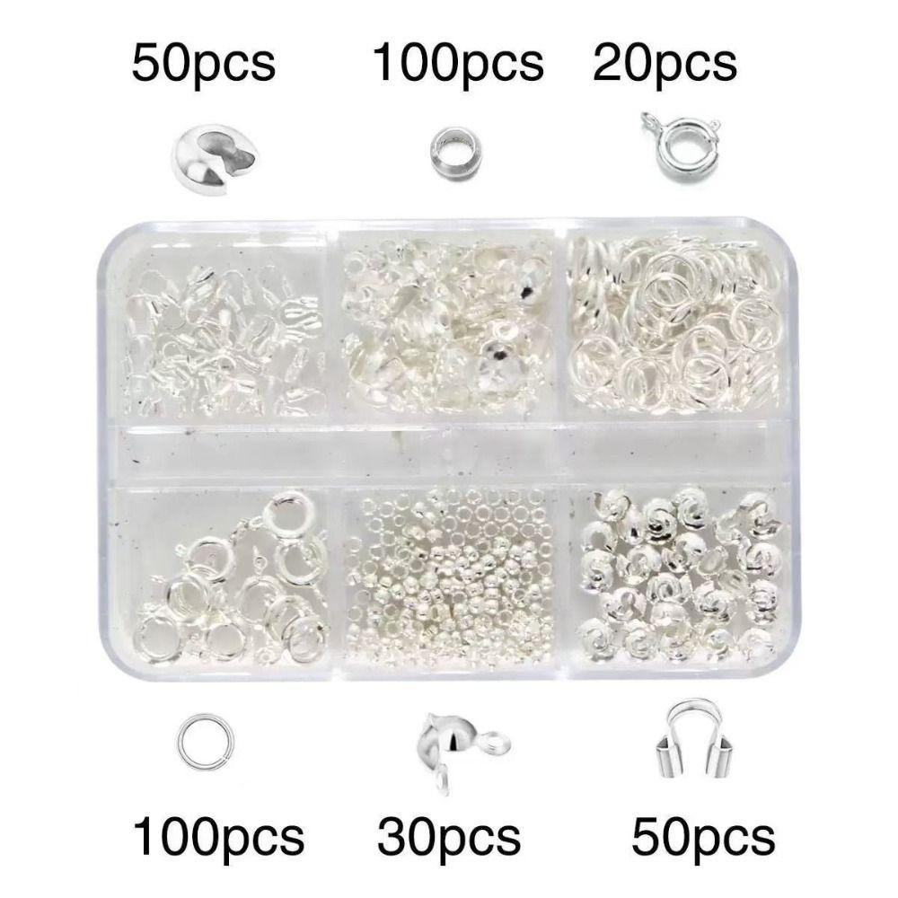 DIY Jewelry Making Supplies Kit Wire Guard Jewelry Accessories Set Beading Supplies