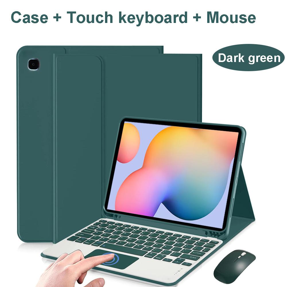 Case for Samsung Tab S6 Lite 10.4 Inch, Bluetooth Keyboard Cover for Galaxy Tab S6 Lite SM-P620/P625/P613/P619/P610/P615/P617