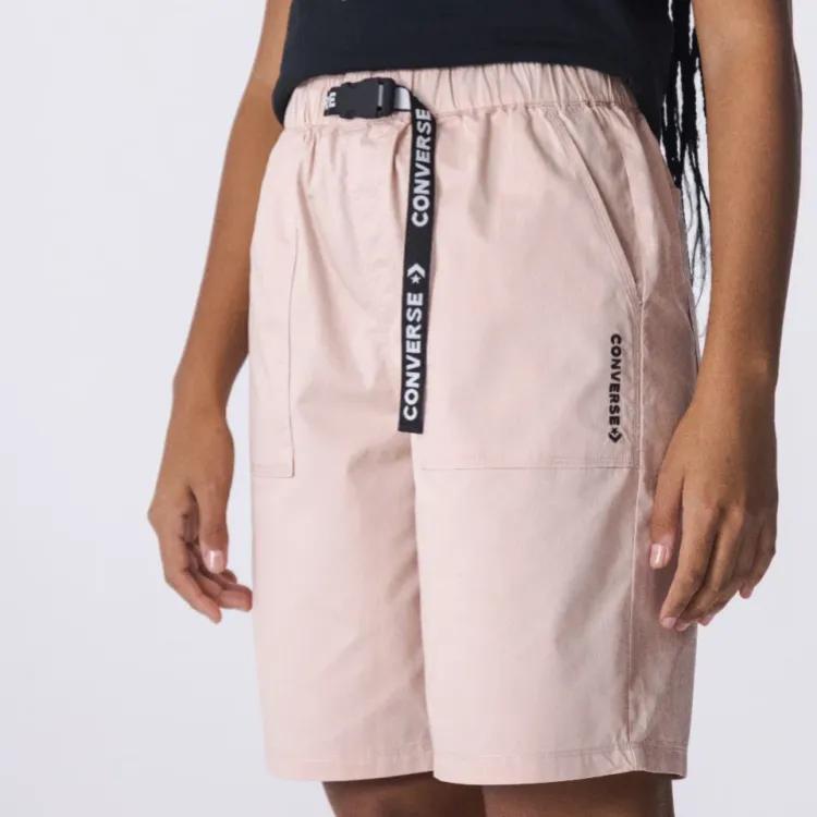 Converse Casual Shorts Women's Pink Moderate (Unisex) Casual Shorts 10025200 A03