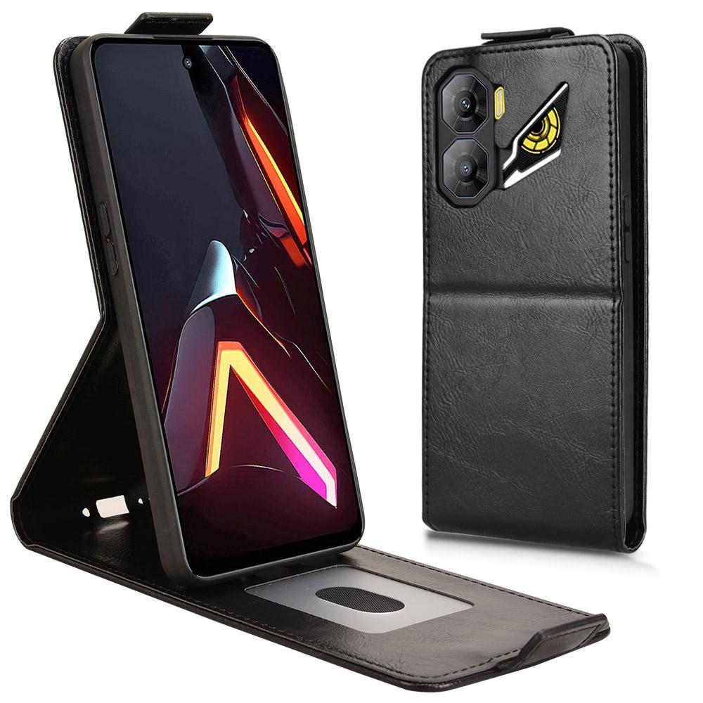 Чехол-подставка для ZTE nubia Neo 3 5G с магнитной застежкой, вертикальный откидной кожаный чехол для телефона с держателем для карт