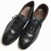 Allen Edmonds 80-е Винтажные МакАллистер Броги с крылышками Черные Размер 10.5D / 28.0-28.5см(ИСПОЛЬЗОВАЛ)