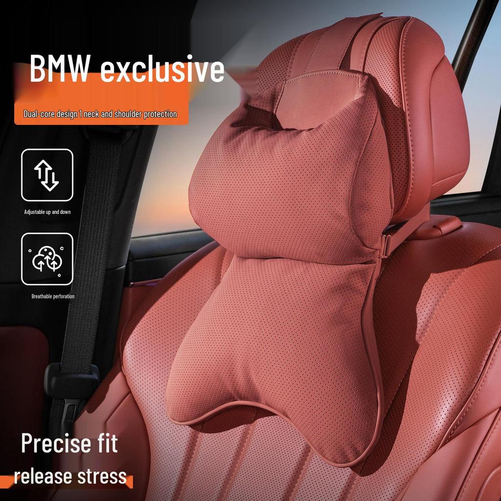 Подушка для подголовника и поясничной поддержки BMW 1/3/5 Серии - Volcano Red