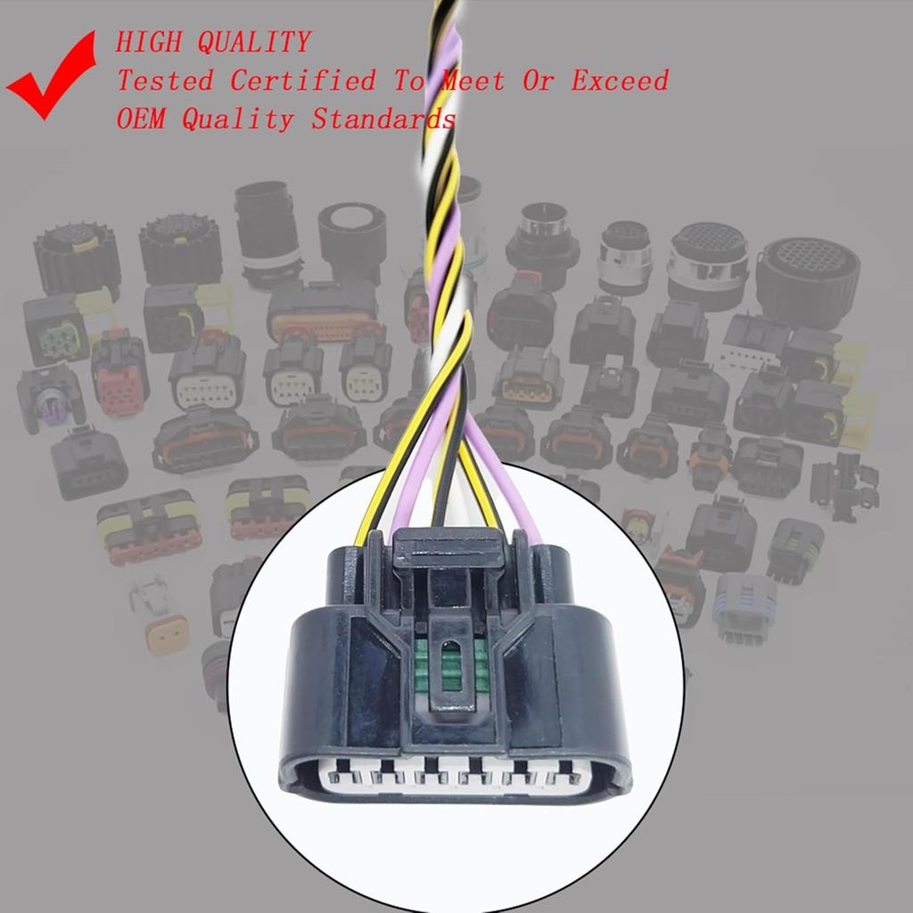 699-199 Accelerator Pedal Position Sensor Assembly Harness Connector Plug Replacement for Honda Acura TL TSX MDX 2004-2008,Accord 2003-2007,CR-V