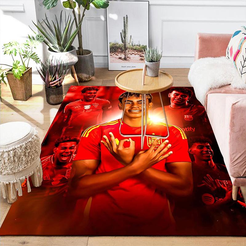 1pc Flamengo Celebration Rug, Office Carpet Indoor Outdoor Entrance Doormat, Non-Slip Soft And Comfortable, Living Room. DT70706