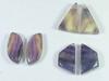 22-25 мм флюорит подобранная пара 3 шт. необычный кабошон кристалл для изготовления сережек SK-3666