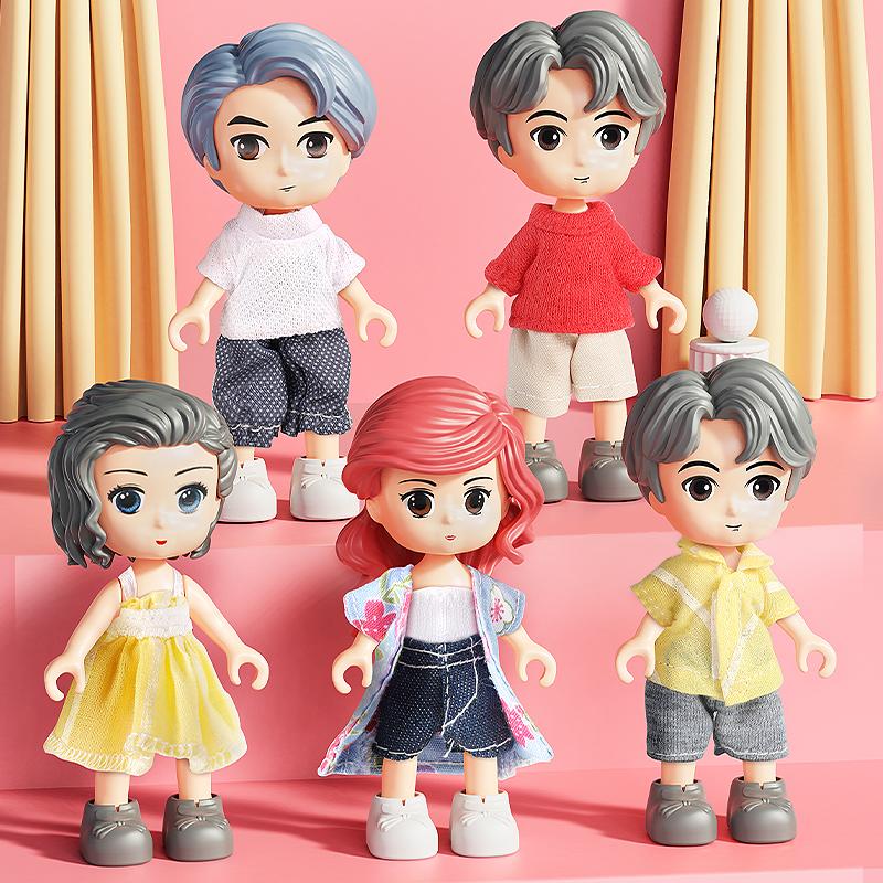 400 Villa Building Blocks Small Particle Puzzle Assembly Brick Set Castle Brick Toy Figure Brick Toy