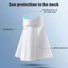 Anti UV Ice Silk Face Cover UPF 50+ Neck Wrap Cover Thin Face Sunscreen Veil  for Male Female