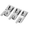 3Pcs Sewing Machine Rolled Hem Foot Household Crimping Process Sewing Accessories