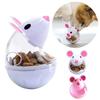 Pet Feeder Cat Toy Mouse Food Rolling Leakage Dispenser Bowl Playing Training Funny Toys for Cat Kitten Cats Toy Pet Supplies