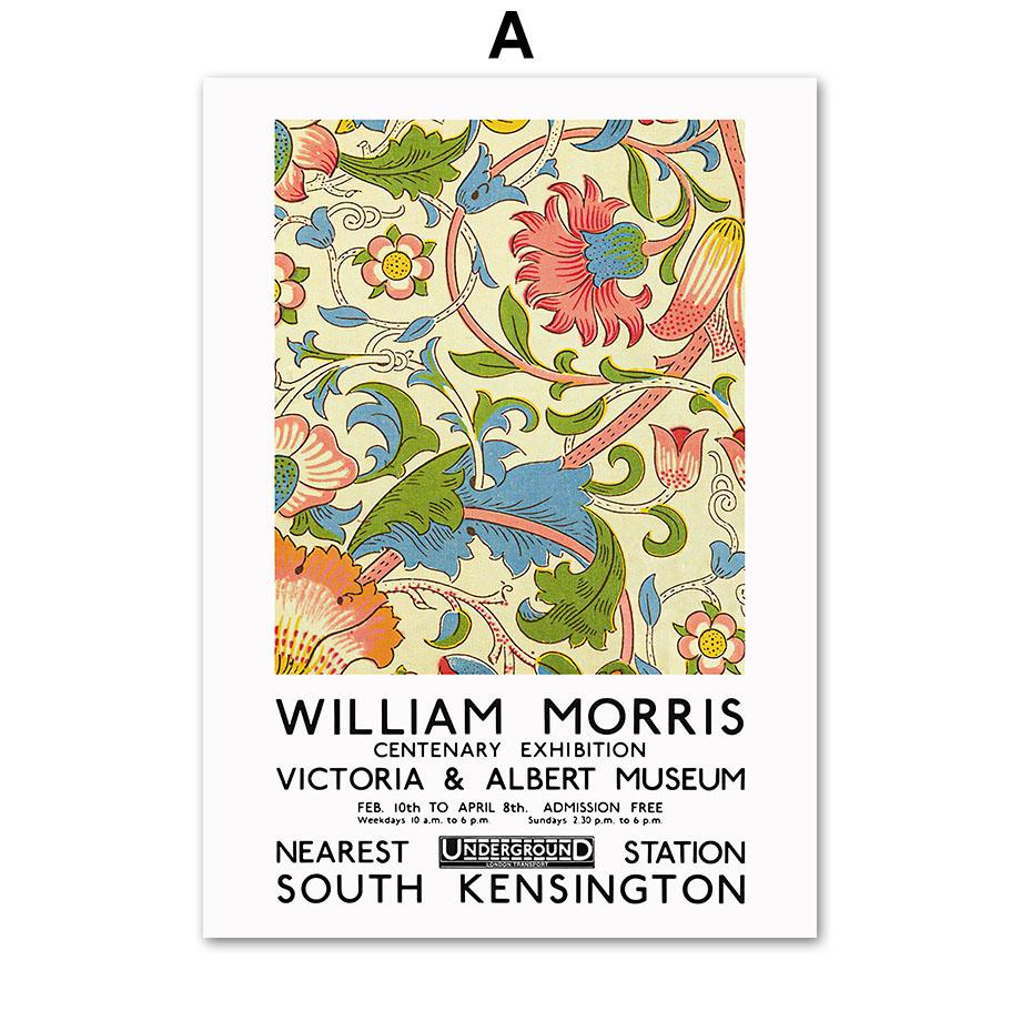 Уильям Моррис Анри Матисс Ван Гог ботанические постеры и принты настенная живопись на холсте для гостиной декоративные картины