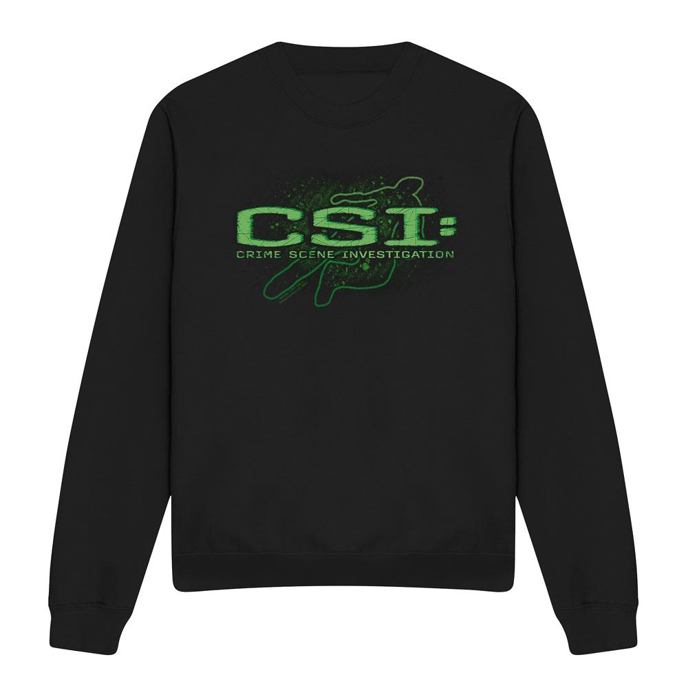 CSI унисекс взрослый Shadow Sketch толстовка