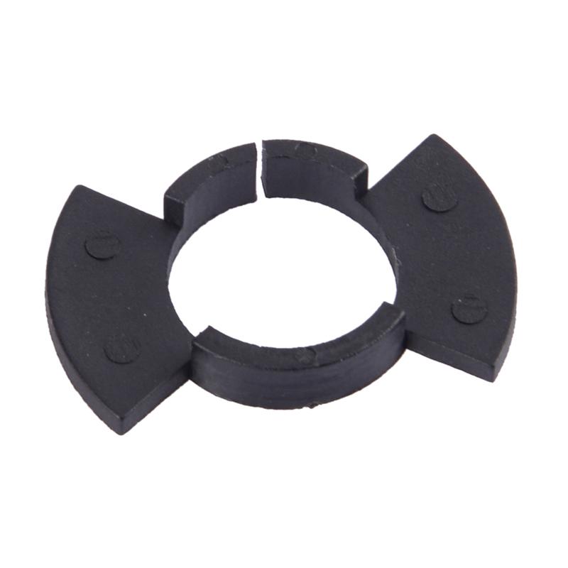 4pcs H1 LED Headlight Bulb Adapter Base Holder Socket Retainer Clip Fit for Honda Prelude Odyssey Accord Civic CRV Black ABS