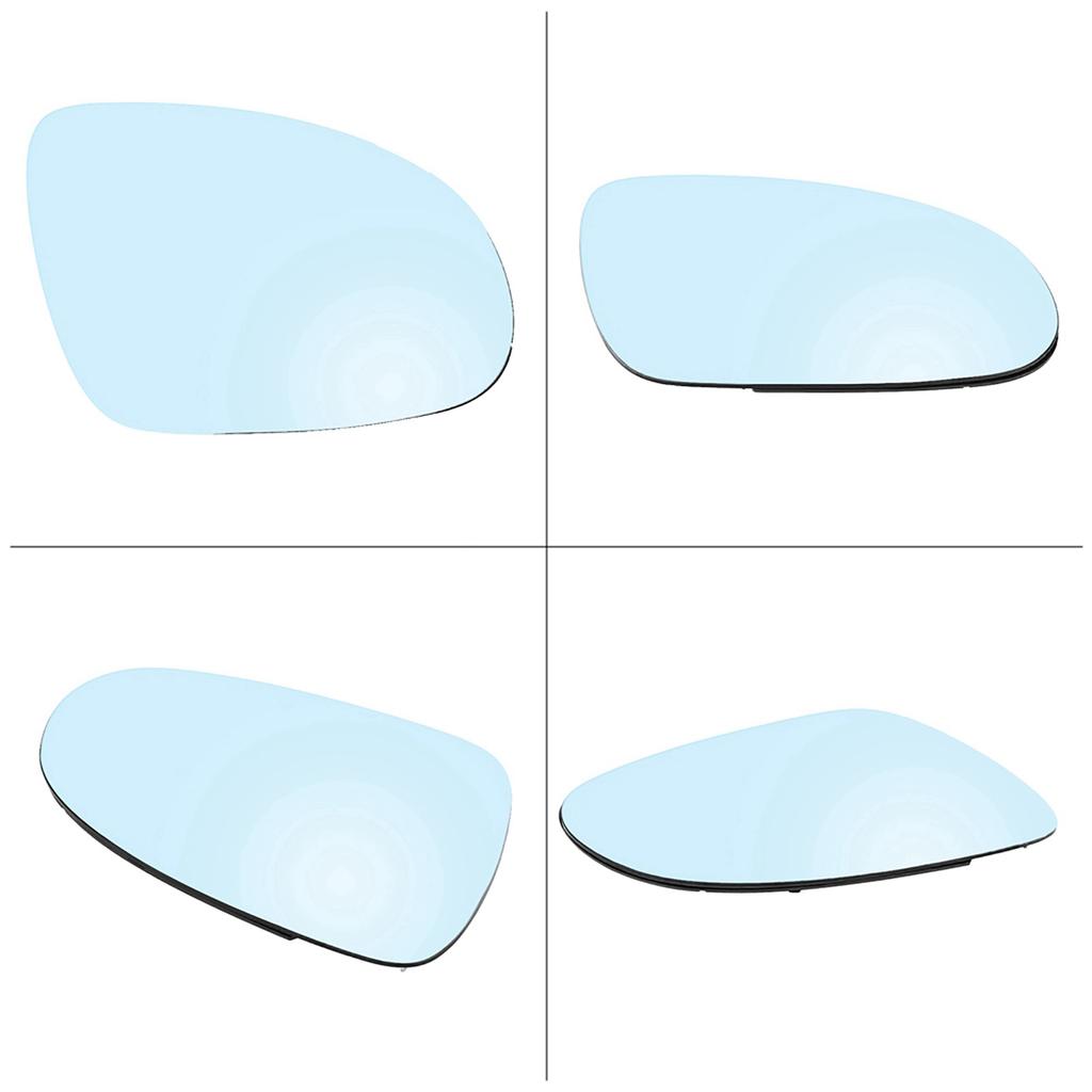 1pcs Right Driver Side Clip On Heated Wing Door Mirror Glass