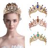 Свадебная корона Ободок Ободок Свадьба Корейский стиль День рождения Взрослый Подарок Хрустальная корона Платье принцессы Аксессуар для волос