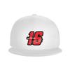 Кепки Leclerc 16 F1 Snapback Модные Бейсболки Дышащие Повседневные Кепки для Улицы Унисекс