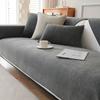 Sofa Cushion Four Seasons Universal Non-Slip Herringbone Chenille Cushion Summer Green Sofa Cover