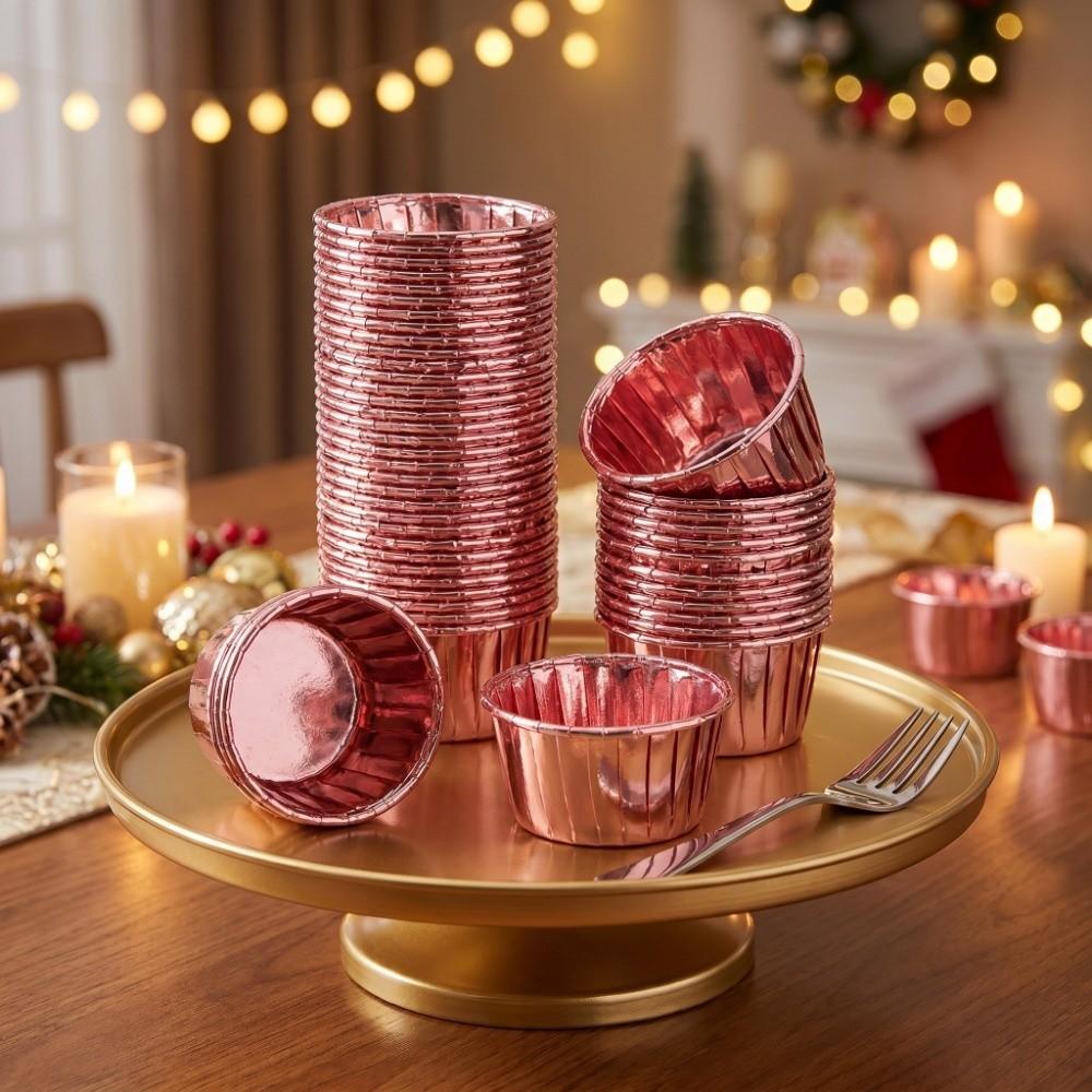 Non-stick Cake Cups Heat Resistant Cupcake Cups Thick Little Baking Cups  Party