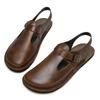 Business Men's Summer Sandals Retro British Style Outdoor Street Walking Daily Work and Officeflat Shoes 38-47 Hot