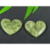 31-32MM Вессонит?Сердце 2 шт. Целебное сердце кабошон россыпью драгоценный камень 86 карат. СК-4124