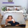 1PC Ayliva theme pattern Bedding Quilt Set Quilt Cover Pillowcase Home Decoration Birthday Gift (1 * duvet cover + 16 * pillowcase, without core)