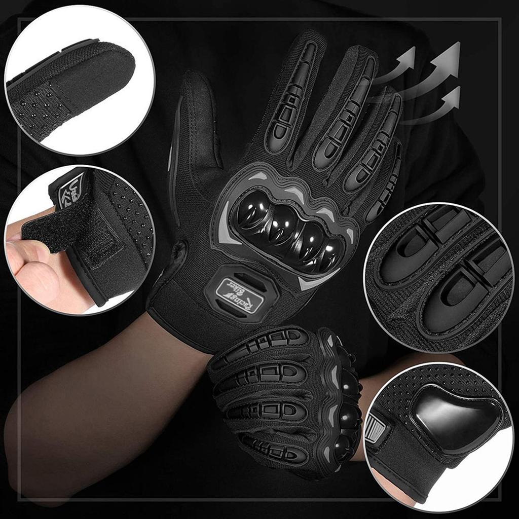 Motorcycle, Rider Gloves,Color Matching Protective Off-road Motorcycle Gloves