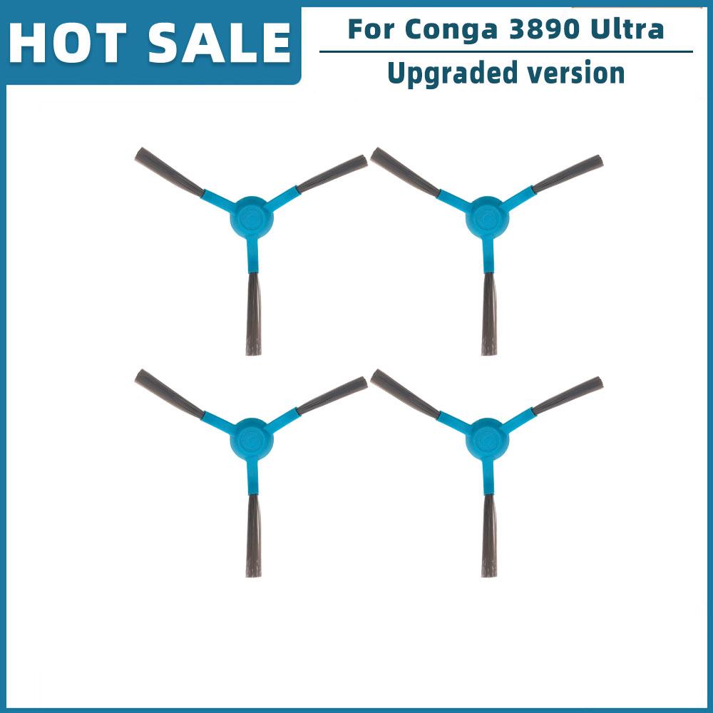 Для Cecotec Conga 3890 Ultra Titanium Vital Робот-пылесос Запасные части Аксессуары Основная Боковая щетка Hepa Фильтр Салфетка для мытья пола Крышка щетки