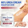 Крем с 60% мочевины, Крем для ног и рук с мочевиной, Быстро впитывающийся, Нежирный, Безопасный для чувствительной кожи, Увлажняющее средство для очень сухой кожи, Рождественский подарок-100 г
