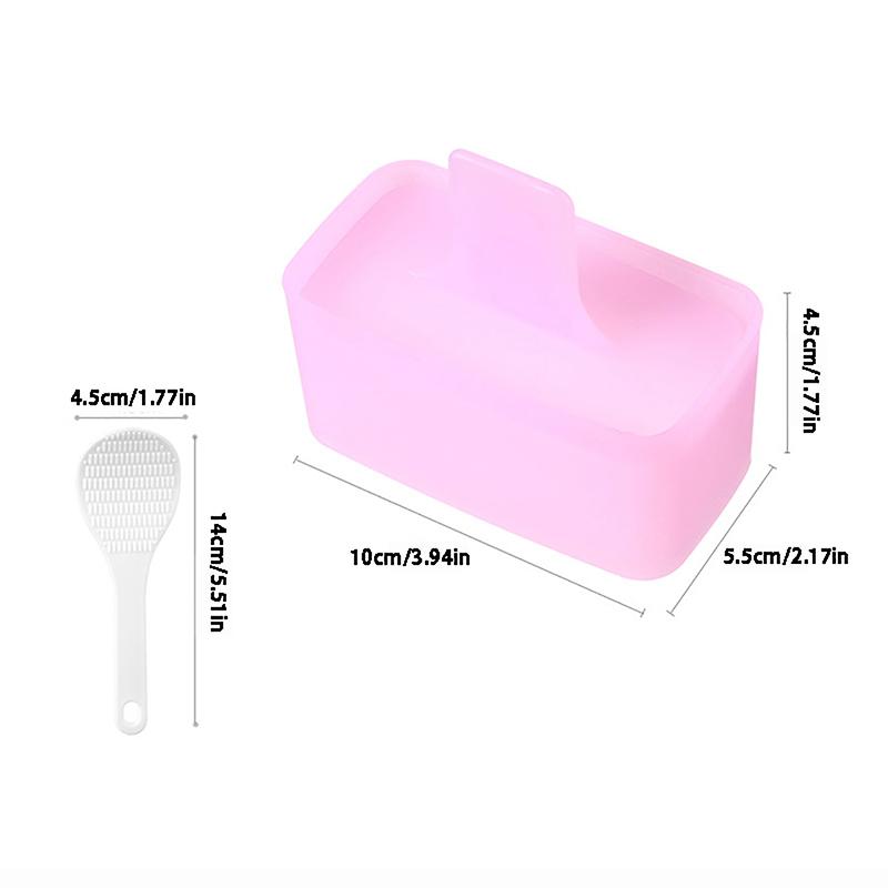 Rectangular Sushi Mold Musubi Making Kit Spam Kimbab Onigiri Household Kitchen Bento Accessories Rice Ball Maker Press Tool Diy