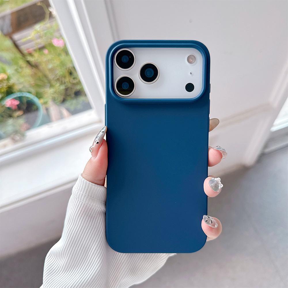 Роскошный Чехол Конфетного Цвета Для iPhone 17 Air 16 15 14 13 Pro Max Plus 16e Матовый Силиконовый Мягкий Ультратонкий Чехол TPU Оболочка 17ProMax