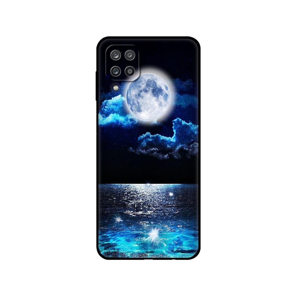 Мягкий силиконовый чехол для Samsung A12, чехол для телефона Samsung Galaxy A12, GalaxyA12 A 12 SM-A125F a125, бампер 6,5 дюйма; черный чехол из ТПУ