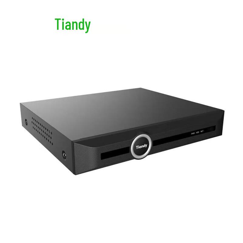 Tiandy 20-канальный видеорегистратор NVR с 1 отсеком, штекер CN (адаптер в комплекте)