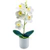 Elegant Artificial Bonsai Easy Care 5 Heads Beautiful Artificial Orchid Flowers Party Supplies