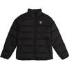 Originals Solid Color Warm Zip-Up Collar Down Jacket For Winter Men Outerwear Black ED5837