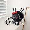 Rabbit Crossbody Bag PU Leather Coin Purse Cute Handbag  Kids Girls