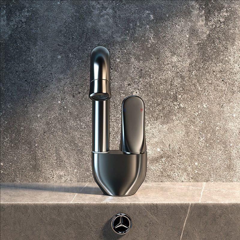 Латунный смеситель для раковины с вращением на 720°, смеситель для раковины в ванной комнате, монтируемый на столешницу, водопроводный кран, душевая лейка, аэраторы, сантехническая арматура