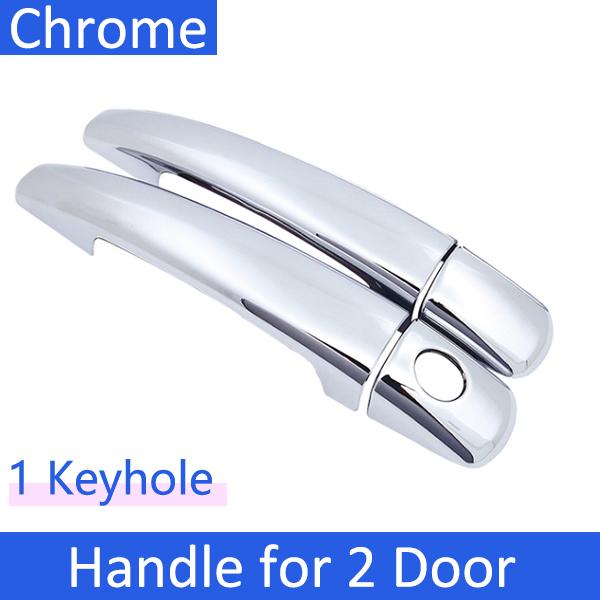 for Peugeot 308 MK1 T7 2007 2008 2009 2010 2011 2012 Chrome Door Handle Cover Car Accessories Rustproof Cap Styling ABS Plastic