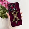 Для Motorola Signature Case Чехол с инициалом для телефона XT2603-2 Черная задняя крышка для Moto X70 Aiir Pro Ударопрочные чехлы из ТПУ