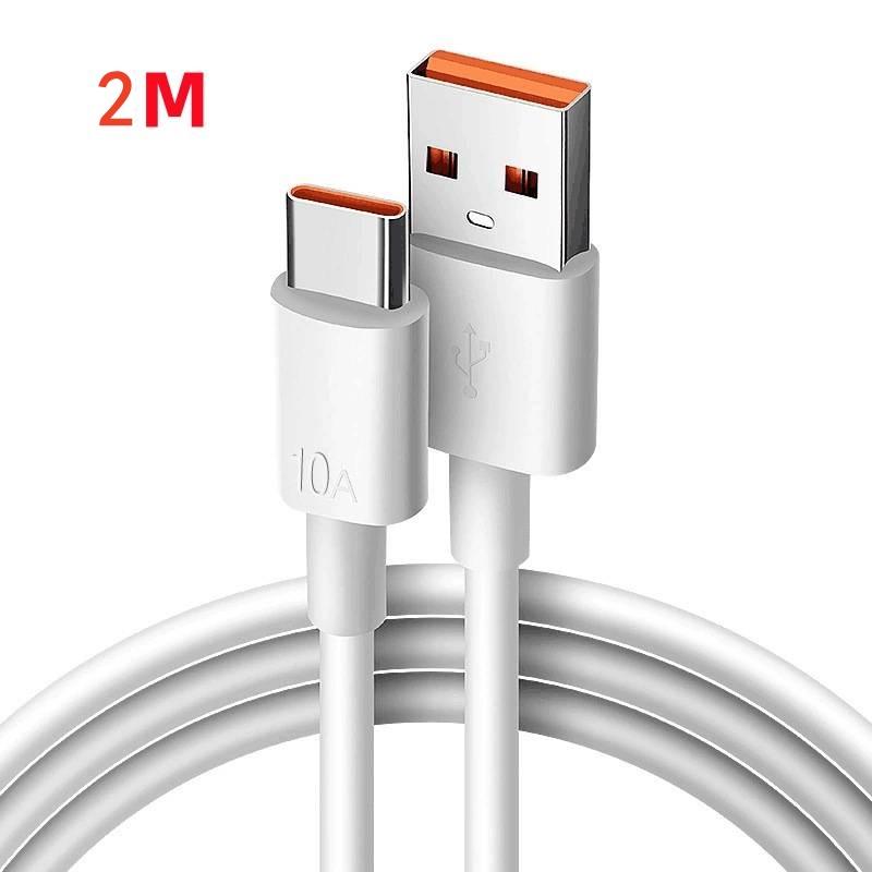 100 Вт 10 А USB Type-C Дата-кабель Super Fast Charing Line для Xiaomi Samsung Huawei Mate 60 Honor Quick Charge Type-C Дата-шнур