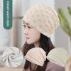 Velvet Thickened Postpartum Headband - Windproof & Warm Maternity Hat for Autumn/Winter