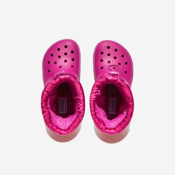Crocs Classic Lined Neo Puff Boots Kids-CRS207940