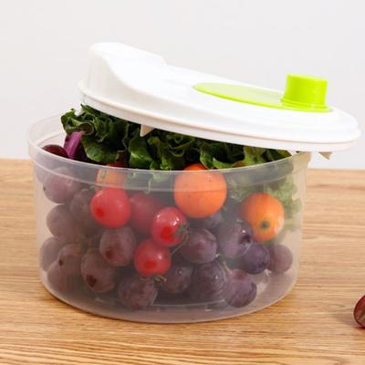 Центрифуга для салата Yousheng, чаша для мытья овощей и фруктов, большая емкость, без BPA, двухслойная, съемная, ручная центрифуга для салата