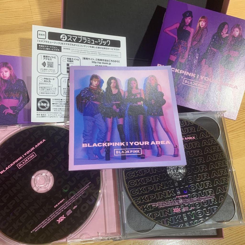 [USED] BLACKPINK IN YOUR AREA Limited Edition 2 CDs 1 DVD