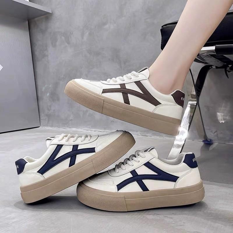 Thick-soled Little White Shoes Children's Spring New Ins Trendy Breathable Versatile Casual Student Sports Board Shoes